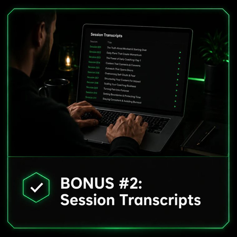 Session transcripts