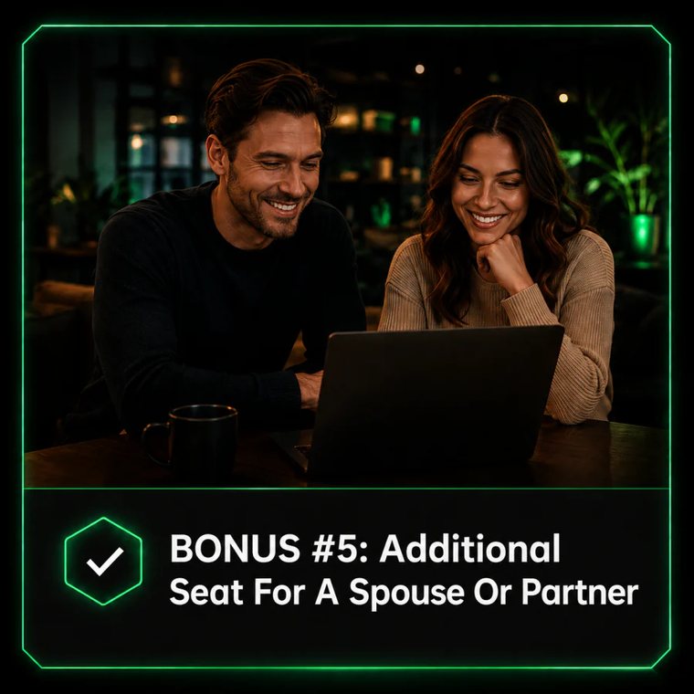 An additional seat for a spouse or partner